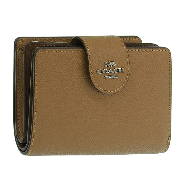 COACH コーチ 財布 レディース 2つ折り 折財布 コンパクト  