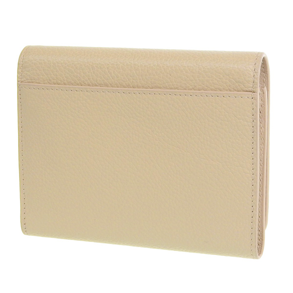 美品✨BALENCIAGA バレンシアガ　エブリデイ　折り財布　ベージュ　シボ革 可愛い BALENCIAGA バレンシアガ エブリデイ 財布 メンズ レディース