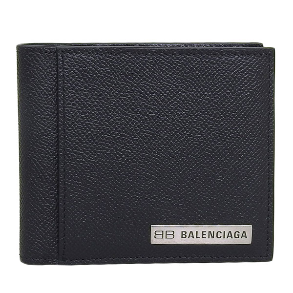 バレンシアガ 財布 メンズ 二つ折り財布 アウトレット レザー 