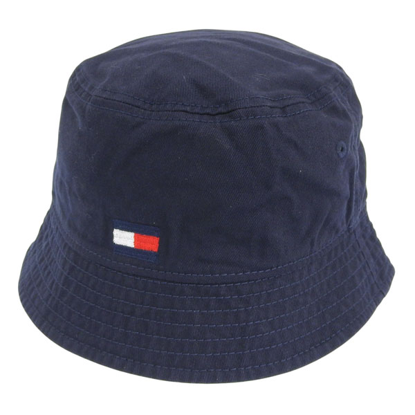 トミーヒルフィガー 帽子 メンズ レディース ハット S M コットン ネイビー トミーヒルフィガー AM FRESH AREDIN BUCKET HAT 69J8367 CJMNVM TOMMY HILFIGER