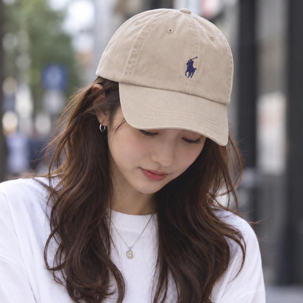 POLO RALPH LAUREN メンズキャップ（色：ベージュ系）｜帽子