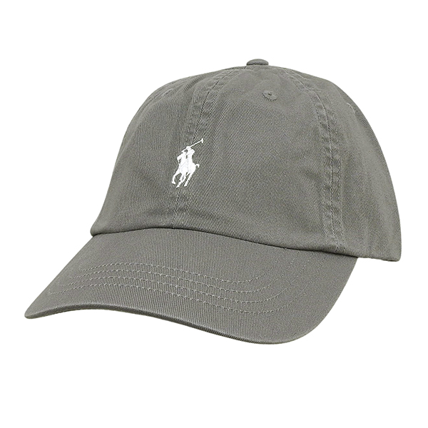 ラルフローレン 帽子 メンズ レディース キャップ OS コットン グレー CORE REPLEN GREY HAT 710548524009GY RALPH LAUREN