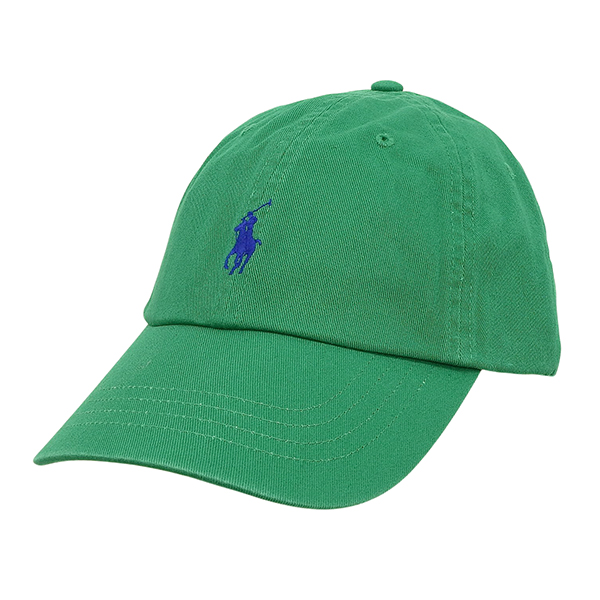 ラルフローレン 帽子 メンズ レディース キャップ OS コットン グリーン M AC GREEN CLASSIC SPORT CAP 710667709081GR RALPH LAUREN