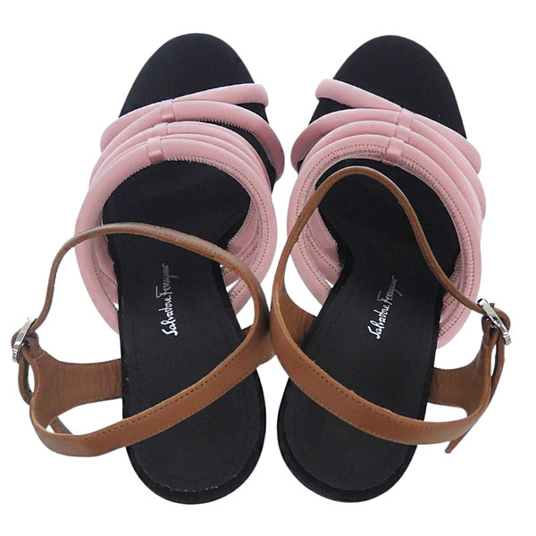 FERRAGAMO（フェラガモ） 靴 レディース サンダル 25cm ピンク AMALIA