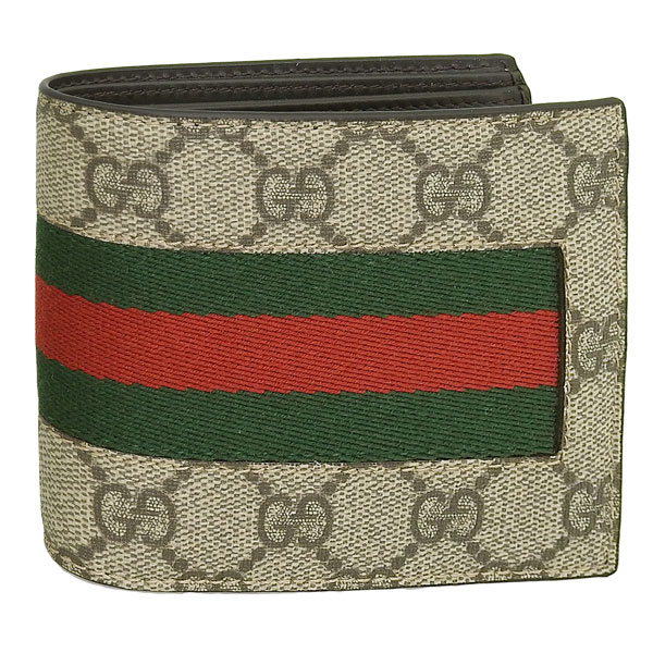 グッチ GUCCI 二つ折り財布 （ブラウン）