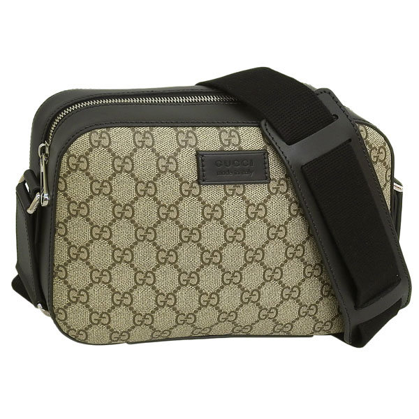 グッチ バッグ メンズ ショルダーバッグ アウトレット ベージュブラック O CAMERA CASE MEDIUM 779880K5RLN9769 GUCCI