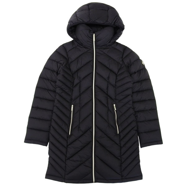 マイケルコース ロングコート レディース アウトレット パッカブルキルティングナイロンパファーコート XS ナイロン ブラック 77A4512M42-BLACKXS MICHAEL KORS