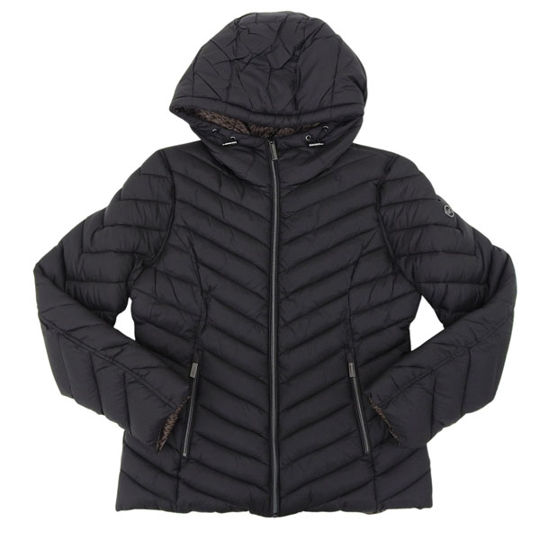 マイケルコース M パッカブルジャケット リバーシブル レディース アウトレット ブラックブラウン 77B6810M42 BLBRM MICHAEL KORS