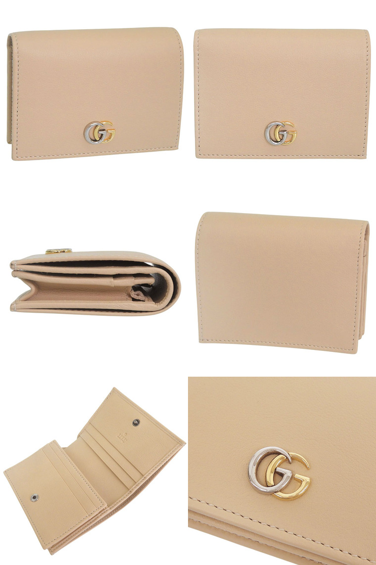 GUCCI（グッチ） 財布 レディース 2つ折り 折財布 コンパクト