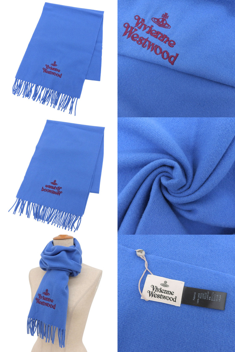 ヴィヴィアンウエストウッド マフラー ストール レディース ウール SINGLE ORB DOUBLE FA 81030006W00 VIVIENNE WESTWOOD | Vivienne Westwood | 05
