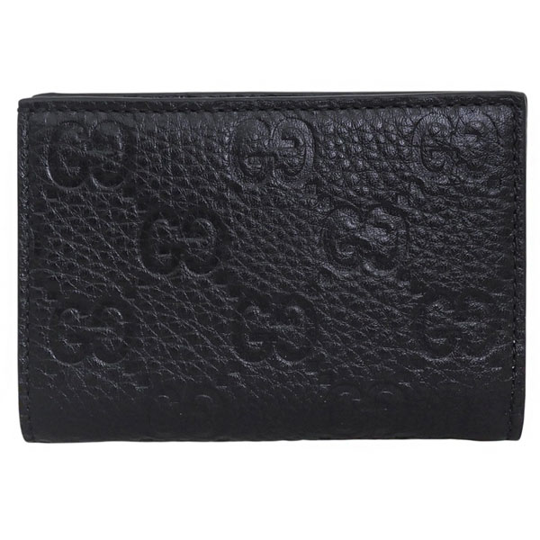 送料込み！ 未使用品 GUCCI コンパクトウォレット ブラック 227 GUCCI（グッチ） 財布 レディース 2つ折り 折財布 コンパクト