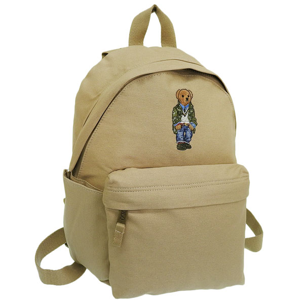 ラルフローレン バッグ メンズ レディース リュック リュックサック バックパック コットン ベージュ 9AR076X9W RALPH LAUREN