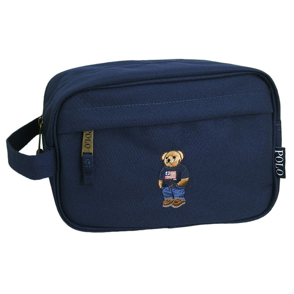 ラルフローレン バッグ メンズ レディース クラッチバッグ ネイビー 9AR085BCV RALPH LAUREN