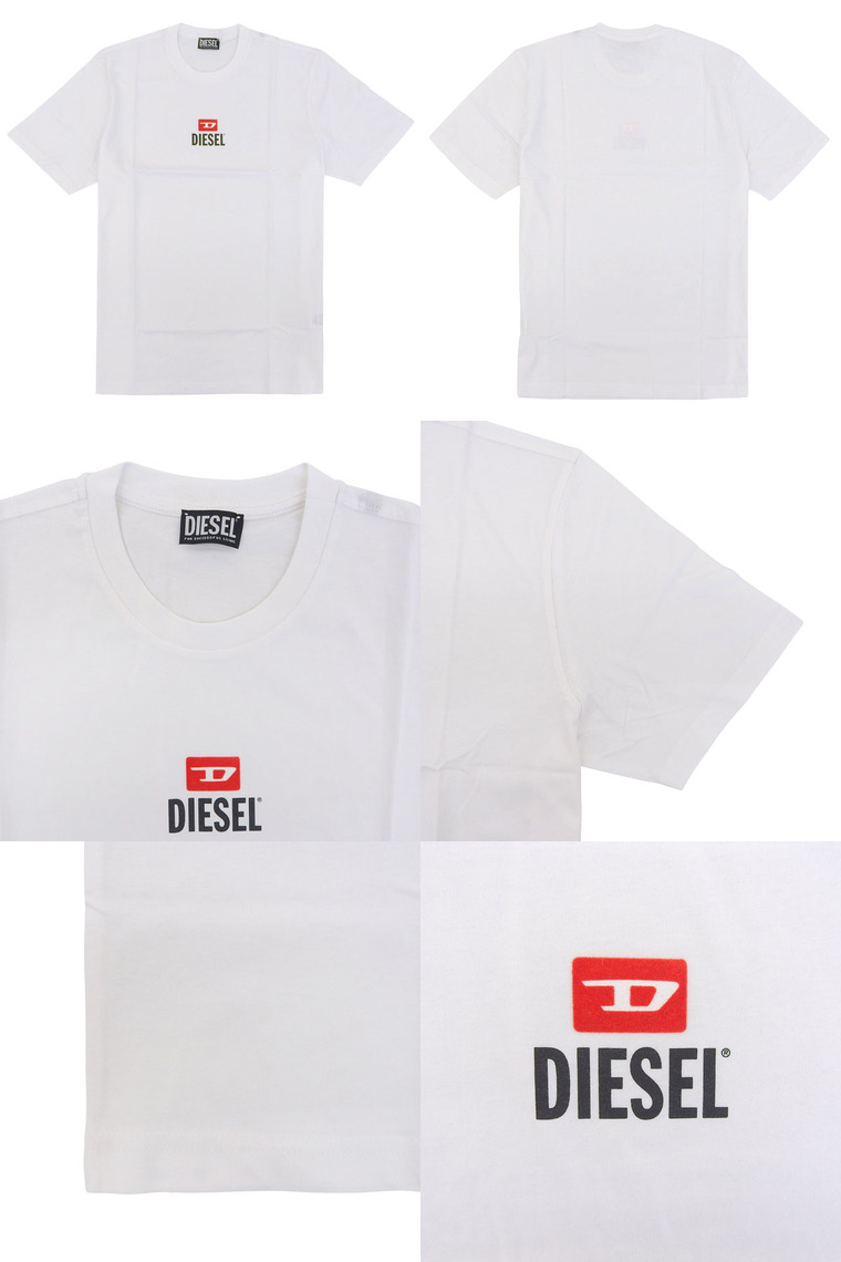 DIESEL（ディーゼル） Tシャツ カットソー メンズ 半袖 コットン