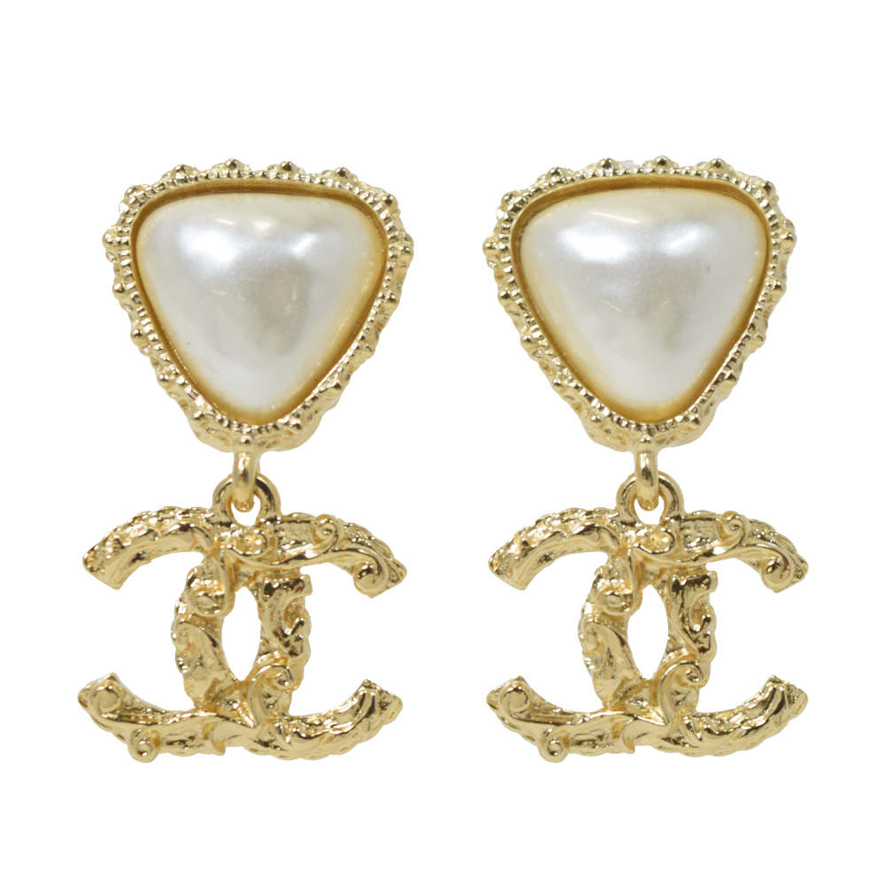シャネル　CHANEL　ピアス　片耳　パール　ゴールド　正規品 CHANEL シャネル アクセサリー レディース ピアス ゴールド