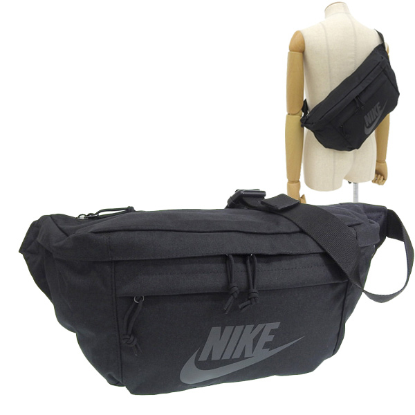 ナイキ テック ヒップパック ボディバッグ メンズ レディース ボディバッグ 10L ブラック BA5751-010 NIKE