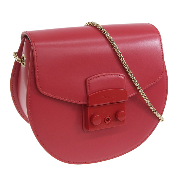 フルラ バッグ レディース ショルダーバッグ クロスボディ 斜めがけ アウトレット レザー レッド BATJEPOVNC000RUB00 FURLA