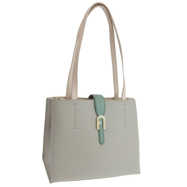 フルラ FURLA SOFIA M TOTE ショルダーバッグ トートバッグ バッグ レザー グレー バレリーナベージュ レディース battprs