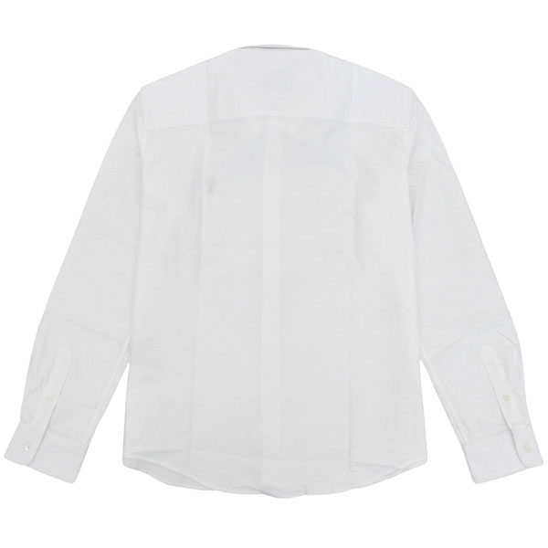 アミ パリス オックスフォード ボタンダウンシャツ メンズ 長袖 XL コットン ホワイト BFUSH063C00031NAXL AMIPARISの画像