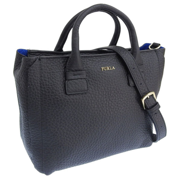 フルラ バッグ レディース ショルダーバッグ 2way 斜めがけ トートバッグ ハンドバッグ アウトレット ブラック CAPRICCIO S TOTE BAG BHQ4LN2QUB000O6000 FURLA