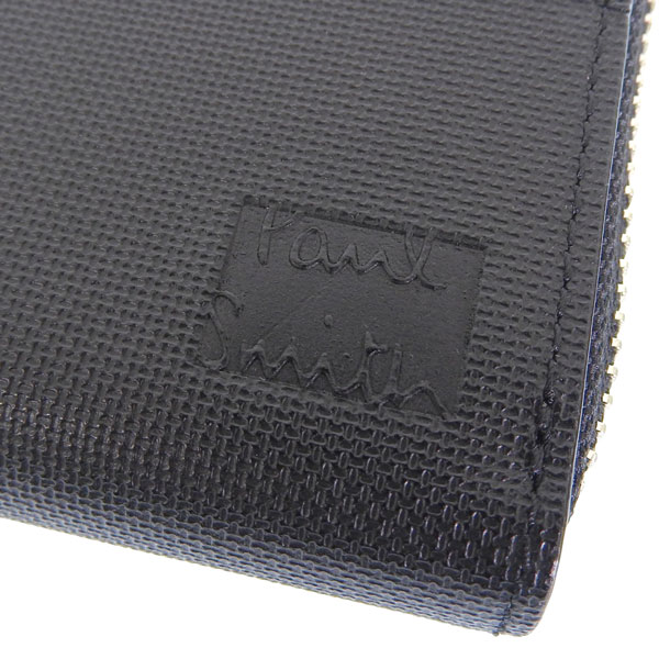 Paul Smith ブラックレザー 長財布 Paul Smith(ポールスミス)二つ折り長財布 ブラックレザー - メルカリ