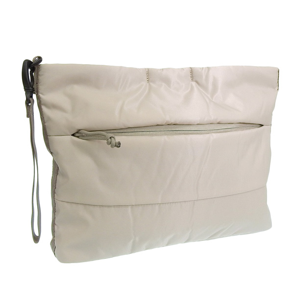ブリーフィング クラッチバッグ メンズ レディース アウトレット A4 ナイロン ベージュ CROSSCUT CLUTCH BAG BRL213A17 BRIEFING
