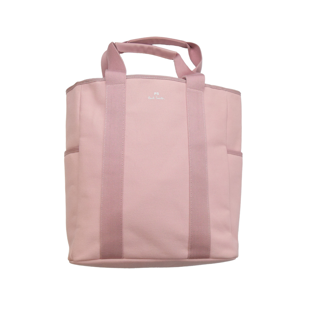 ポールスミス バッグ レディース メンズ トートバッグ コアオーガニックコットン アウトレット品 ピンク bwb07224-pk PAUL SMITH A4対応