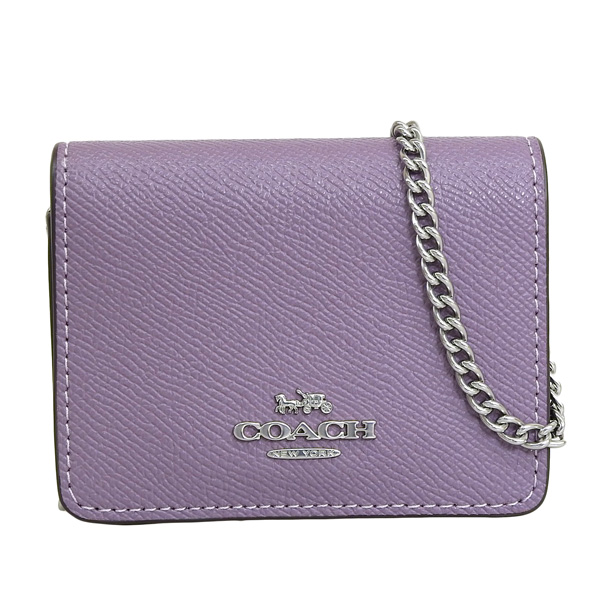 コーチ COACH カードケース （パープル）