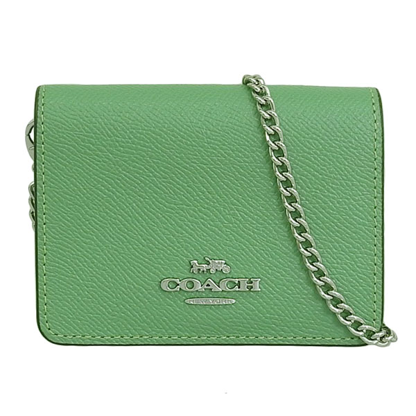 コーチ COACH カードケース （グリーン）