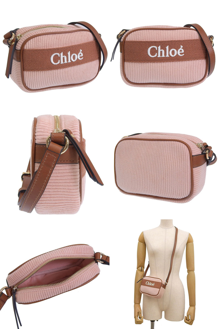 Chloe（クロエ） バック レディース ショルダーバッグ コーデュロイ