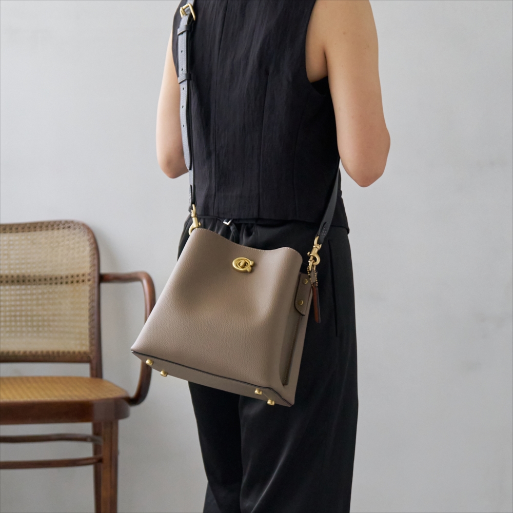 COACH（コーチ） 特価 ショルダーバッグ 2WAY バケットバッグ 