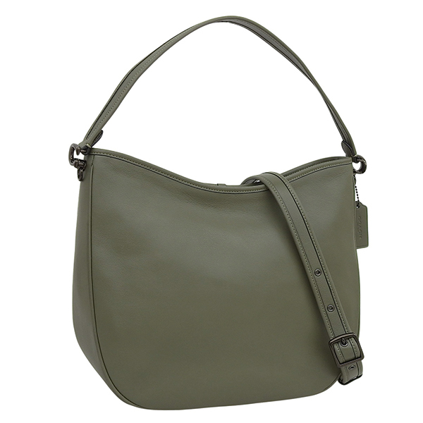 COACH（コーチ） バッグ レディース ショルダーバッグ レザー カーキ 