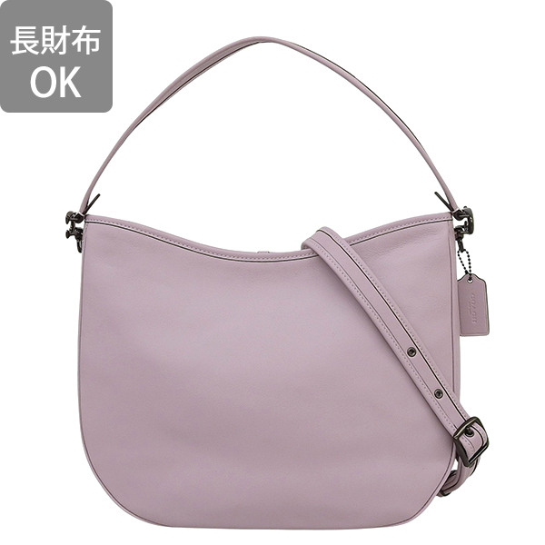 COACH（コーチ） バッグ レディース ショルダーバッグ レザー パープル