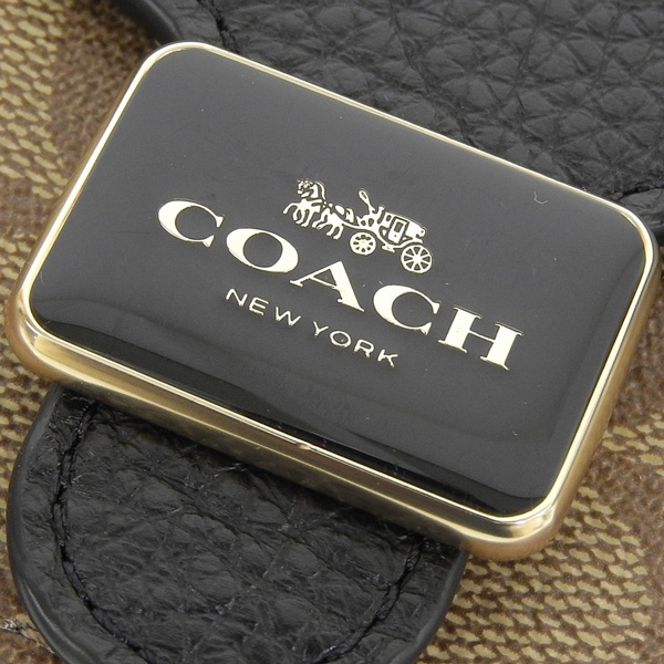 10％ポイント還元】コーチ COACH 二つ折り 財布 財布 レザー カーキ