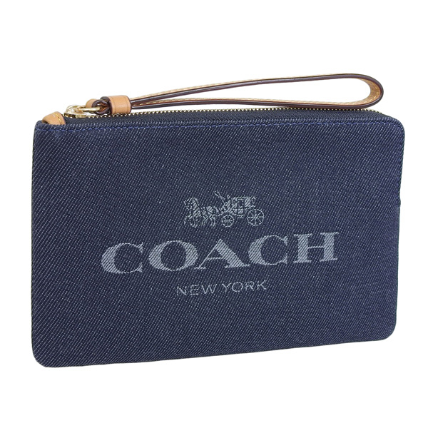 Yahoo! Yahoo!ショッピング(ヤフー ショッピング)コーチ COACH ポーチ 小物 デニム レディース c8311 アウトレット