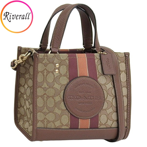 コーチ バッグ レディース ショルダーバッグ 2WAY ハンドバッグ アウトレット ブラウンマルチ デンプシー DEMPSEY TOTE 22  C8417IMVGB COACH : c8417imvgb : Riverall(リヴェラール)Yahoo!店 - 通販 - Yahoo!ショッピング