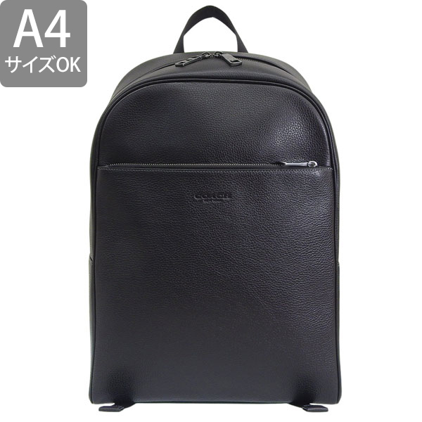 コーチ　メンズ　ビジネスリュック COACH（コーチ） メンズ バッグ レザー 型押し シグネチャー ワーナー