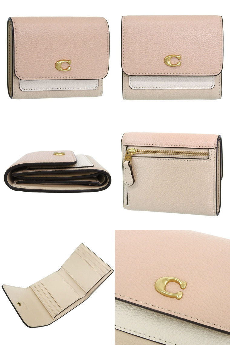 COACH（コーチ） 財布 レディース 2つ折り 折財布 コンパクト