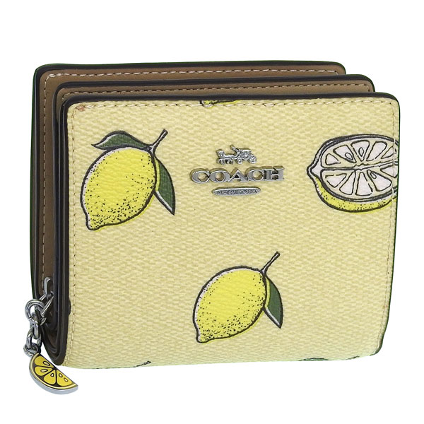 COACH イエロー 二つ折り財布 Amazon | [コーチ] 財布 レディース 2つ折り コンパクト
