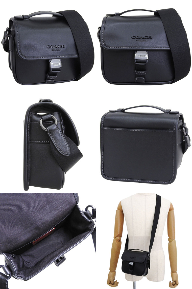 COACH（コーチ） バッグ メンズ ショルダーバッグ アウトレット レザー