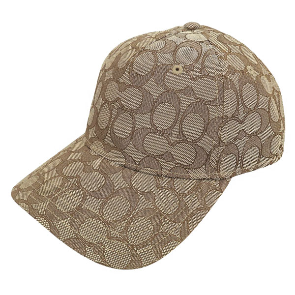 コーチ 帽子 メンズ レディース キャップ ONE タン SIG C JAQ BBALL HAT CCN92TN2 COACH