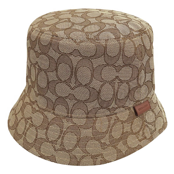 コーチ 帽子 メンズ レディース ハット XS/S タン SIG C JAQ BCKT HAT CCN94TN2XSS COACH