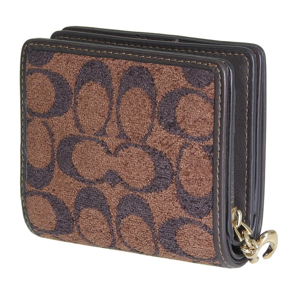 COACH（コーチ） 財布 レディース 二つ折り財布 アウトレット ブラウン
