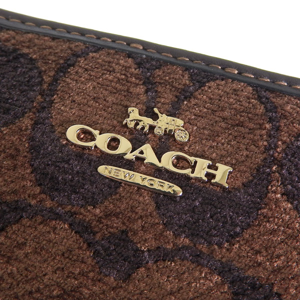 COACH 財布 ブラウン ギフトボックス付き 新品未使用 COACH（コーチ） 財布 レディース 二つ折り財布 アウトレット ブラウン