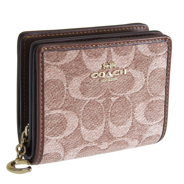 コーチ(COACH) ピンク レディース二つ折り財布 | 通販・人気ランキング