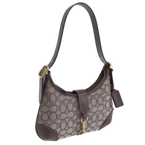 コーチ バッグ レディース ショルダーバッグ ブラウンマルチ SIG JACQ HAMPT 2 CDG72B4S0M COACH