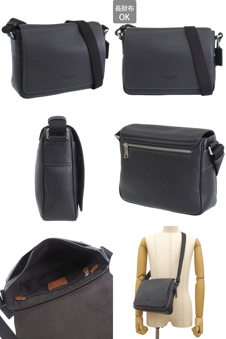 COACH（コーチ） バッグ メンズ ショルダーバッグ アウトレット レザー
