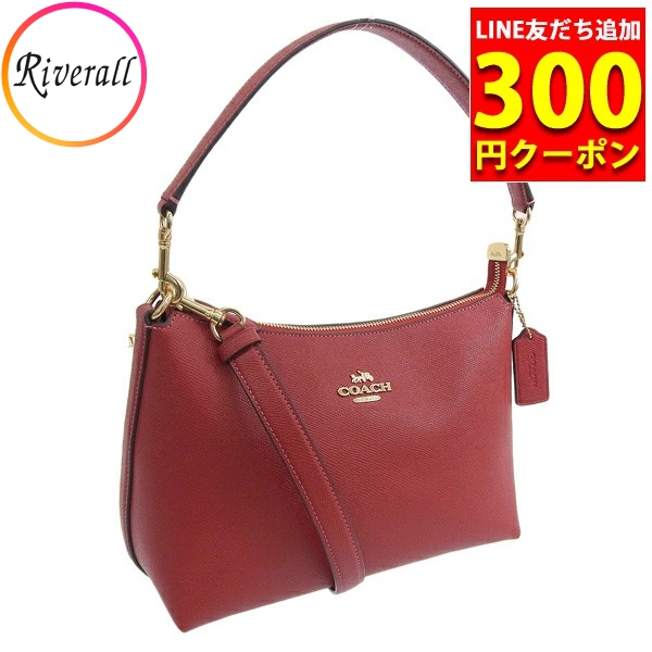 【全品ポイント10倍】コーチ バッグ レディース ハンドバッグ ショルダーバッグ 2WAY アウトレット レッド CLARA SHOULDER BAG CE584IMF8Q COACH