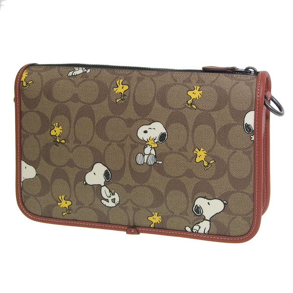 コーチ × ピーナッツ＊スヌーピー Hailey フラップバッグ CBJ73 COACH® Outlet | Coach X Peanuts Hailey Flap Bag In Signature