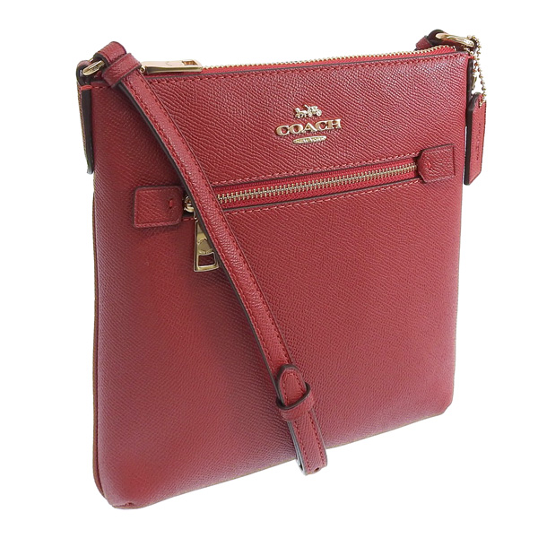 コーチ バッグ レディース ショルダーバッグ アウトレット レッド ミニ ローアン ファイル バッグ CE871IMF8Q COACH